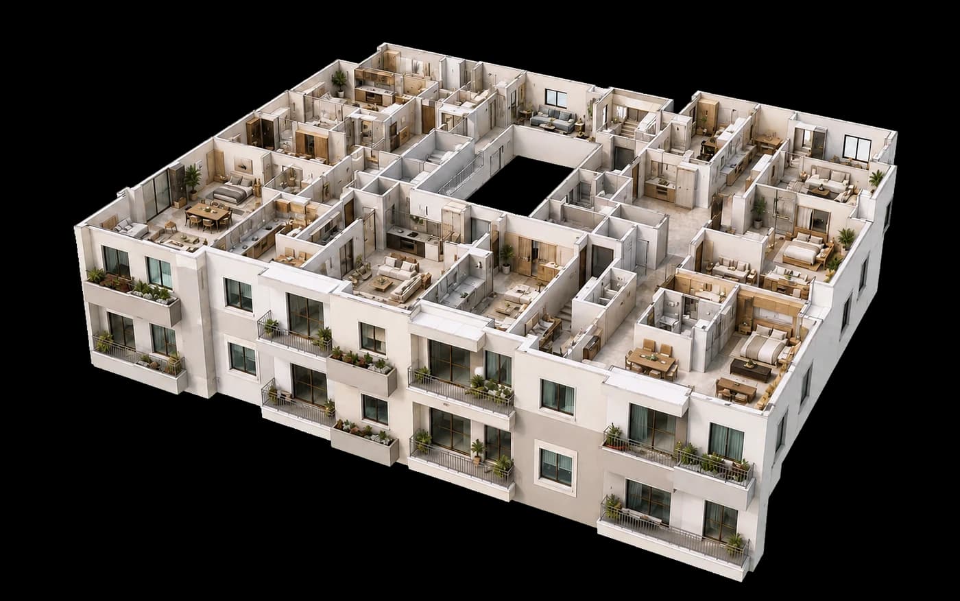 Organisation des appartements